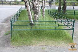 Металлическая забор, ограда